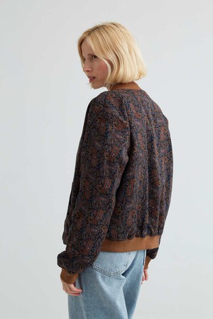 Elsa Wendejacke paisley/caramel from Yahmo