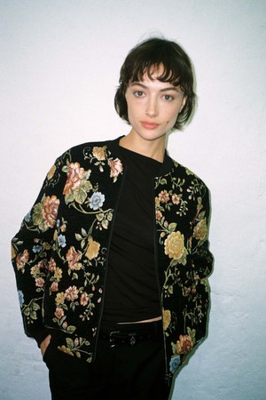 Berta Wendejacke antique/black from Yahmo