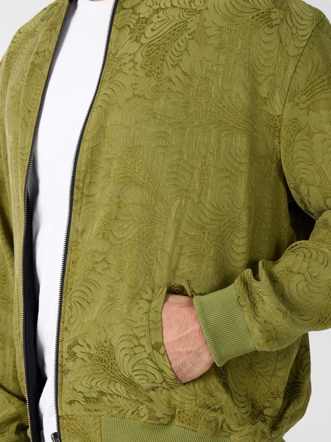 Fred Wendejacke moss/black from Yahmo
