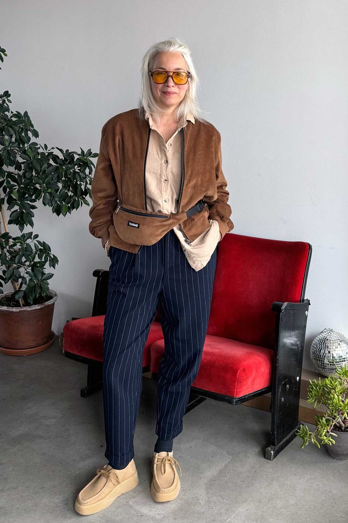 Elsa Wendejacke paisley/caramel from Yahmo