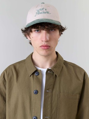 Fritz Bestickte Workwear Jacke oliv from Yahmo