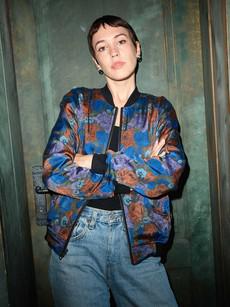 Elsa Wendejacke bloom/olive via Yahmo