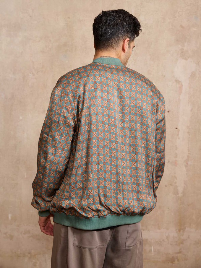 Oskar Wendejacke atlas/teal from Yahmo