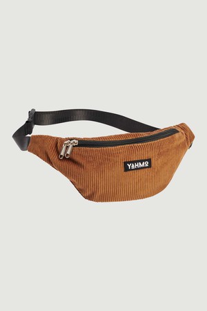 caramel Cord Bauchtasche from Yahmo