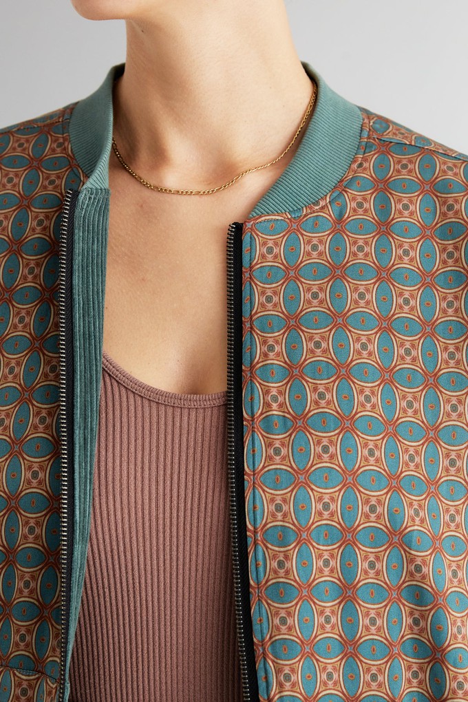 Elsa Wendejacke atlas/teal from Yahmo