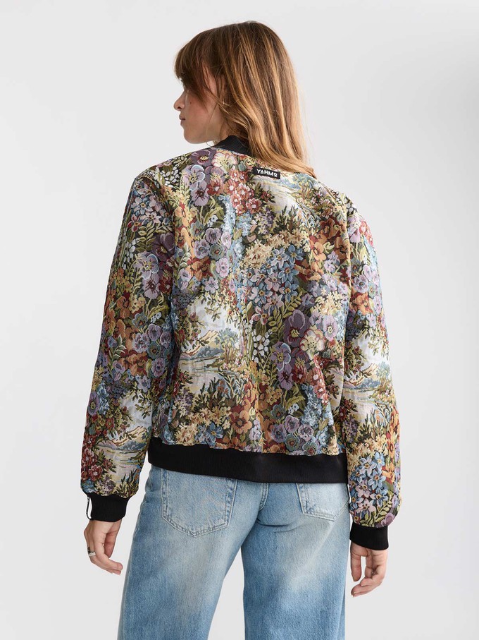 Berta Wendejacke Bouquet/Black from Yahmo