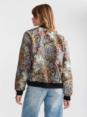Berta Wendejacke Bouquet/Black from Yahmo