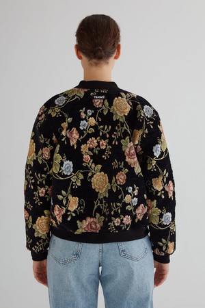 Berta Wendejacke antique/black from Yahmo