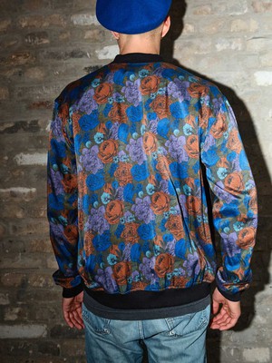Oskar Wendejacke bloom/olive from Yahmo