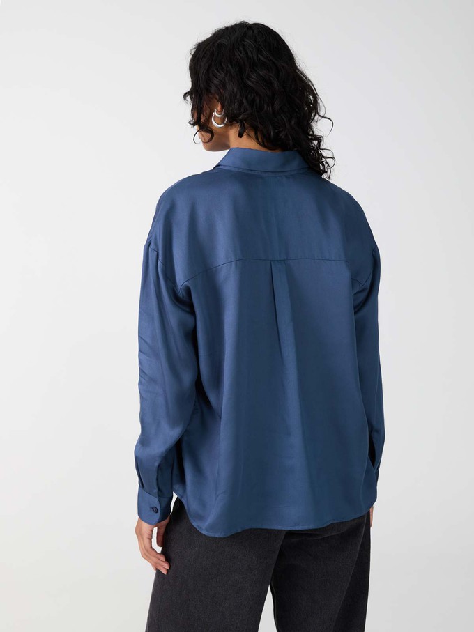 Mona Hemd blau from Yahmo