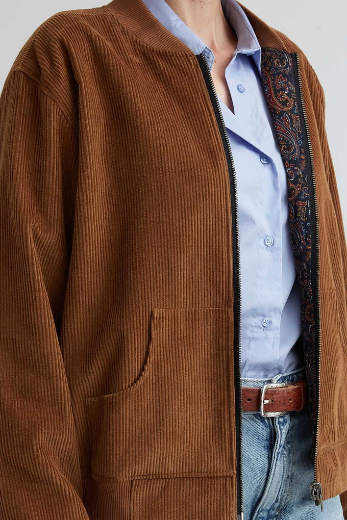 Elsa Wendejacke paisley/caramel from Yahmo