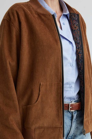 Elsa Wendejacke paisley/caramel from Yahmo