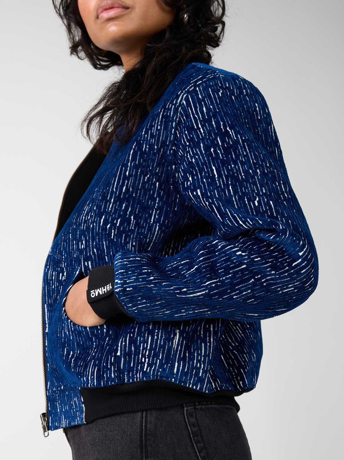 Berta Wendejacke ink/black from Yahmo