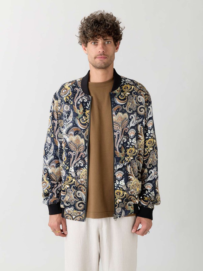 Laslo Wendejacke bird/navy from Yahmo