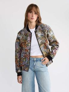 Berta Wendejacke Bouquet/Black via Yahmo
