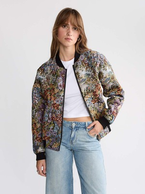 Berta Wendejacke Bouquet/Black from Yahmo