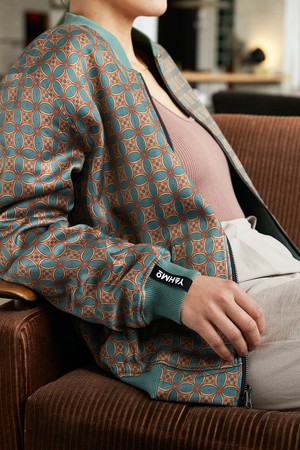 Elsa Wendejacke atlas/teal from Yahmo