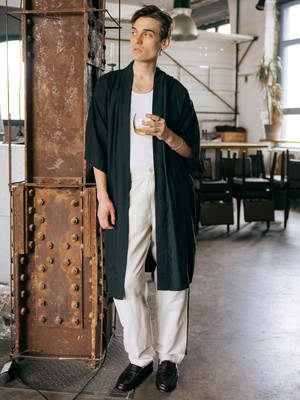Kalle Kimono schwarz from Yahmo