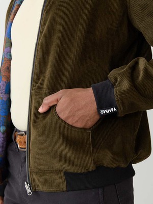 Oskar Wendejacke bloom/olive from Yahmo
