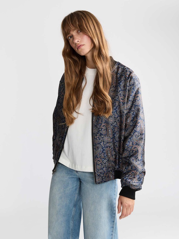 Elsa Wendejacke Paisley/Navy from Yahmo