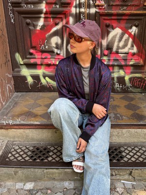 Lene Wendejacke orchid/black from Yahmo
