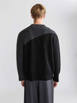 Rudi Oversized Strickpullover Swan from Yahmo
