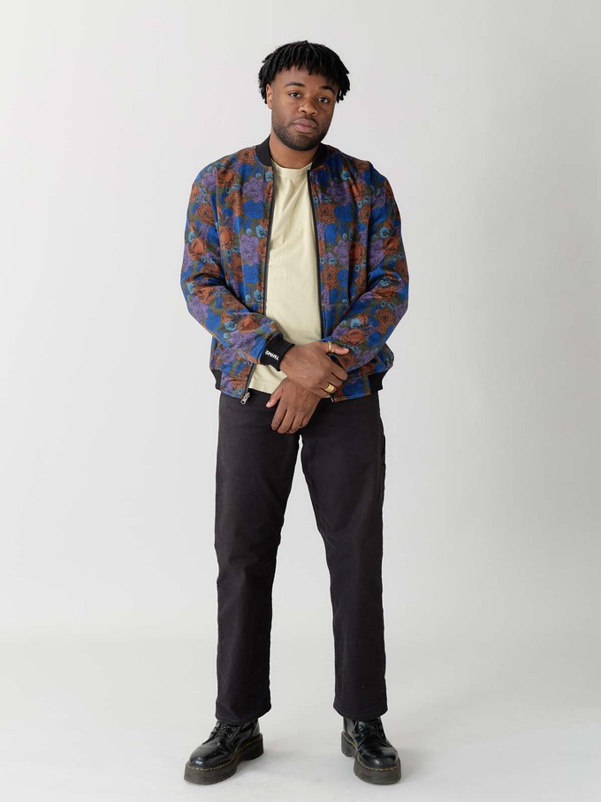Oskar Wendejacke bloom/olive from Yahmo