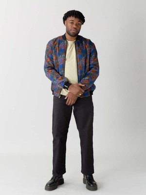 Oskar Wendejacke bloom/olive from Yahmo
