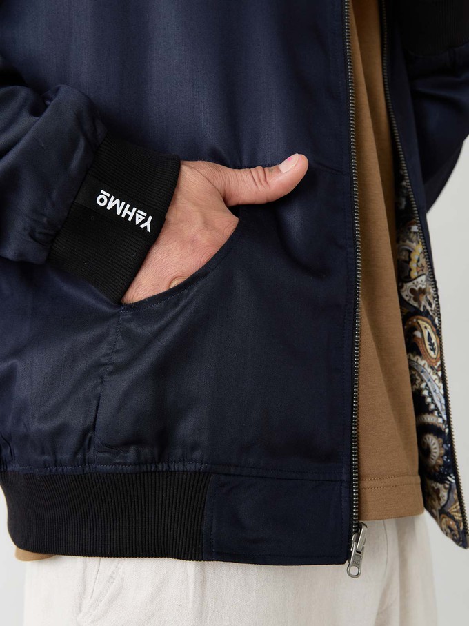 Laslo Wendejacke bird/navy from Yahmo