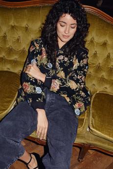 Berta Wendejacke antique/black via Yahmo