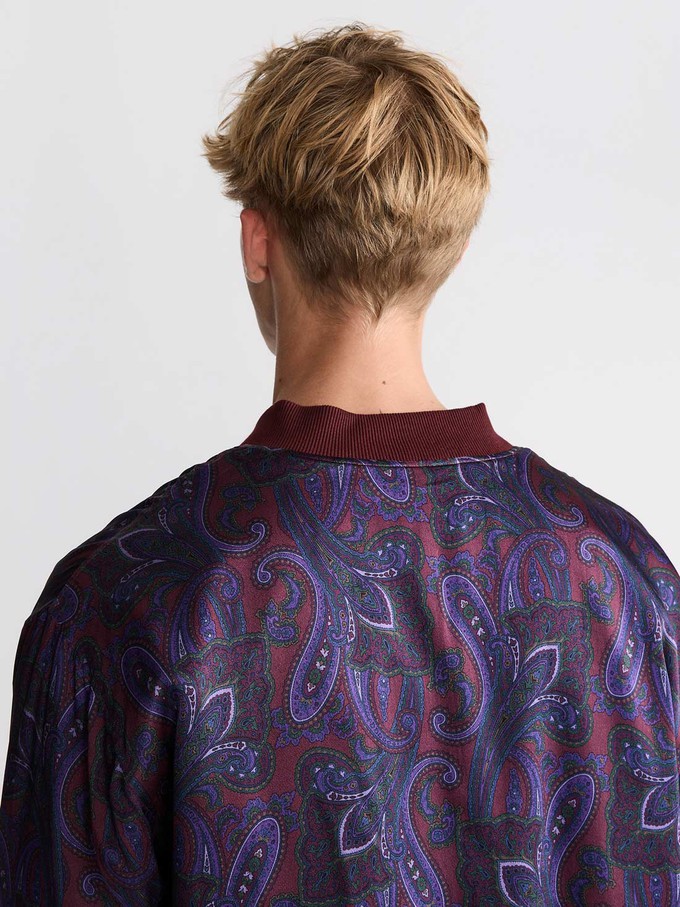 Oskar Wendejacke Orchid/Wine from Yahmo