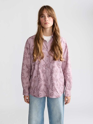 Mona Hemd Mauve from Yahmo