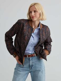 Elsa Wendejacke paisley/caramel via Yahmo