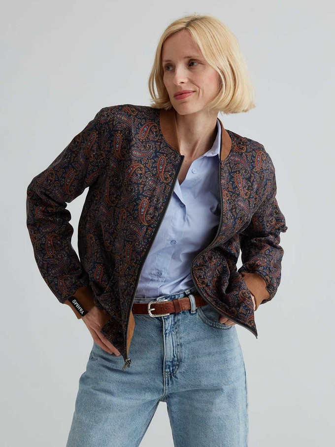 Elsa Wendejacke paisley/caramel from Yahmo