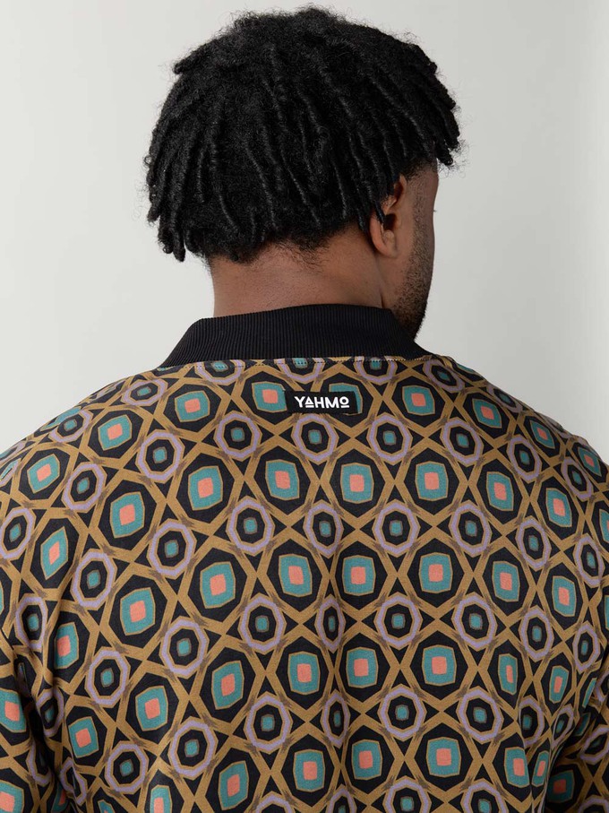 Laslo Wendejacke kaleidoscope/black from Yahmo