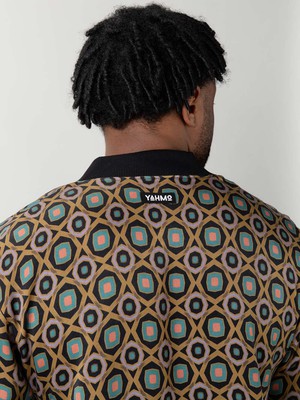 Laslo Wendejacke kaleidoscope/black from Yahmo