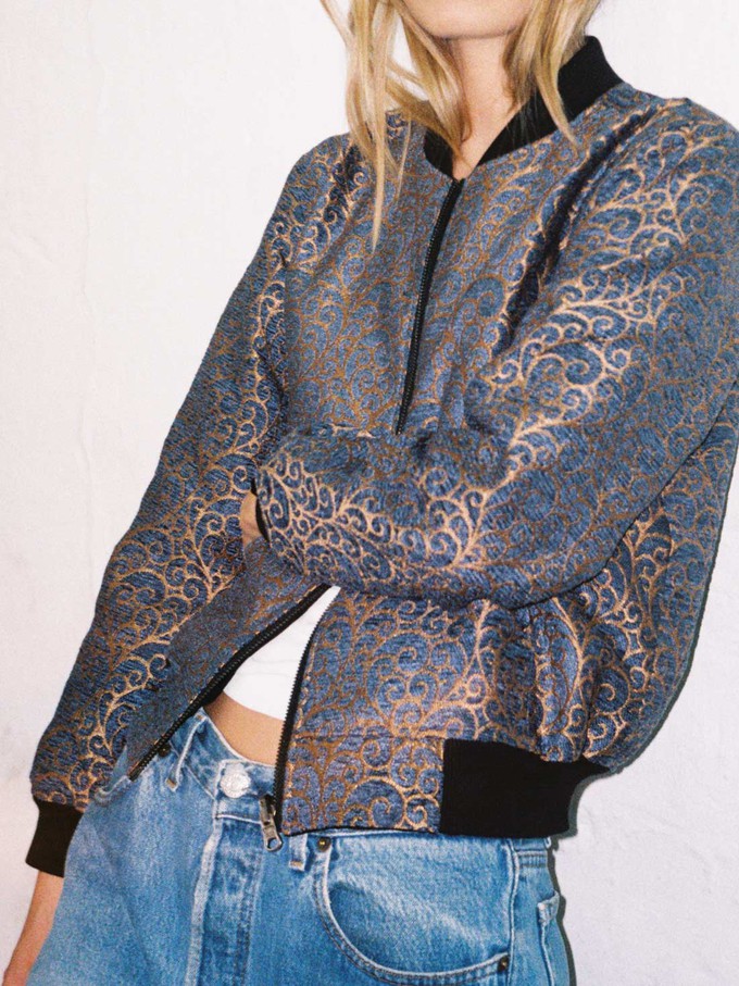 Berta Wendejacke copper/black from Yahmo