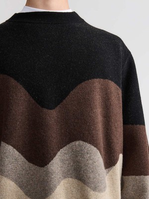 Rudi Oversized Strickpullover Sandstone from Yahmo