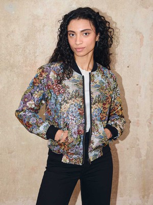 Berta Wendejacke bouquet/black from Yahmo