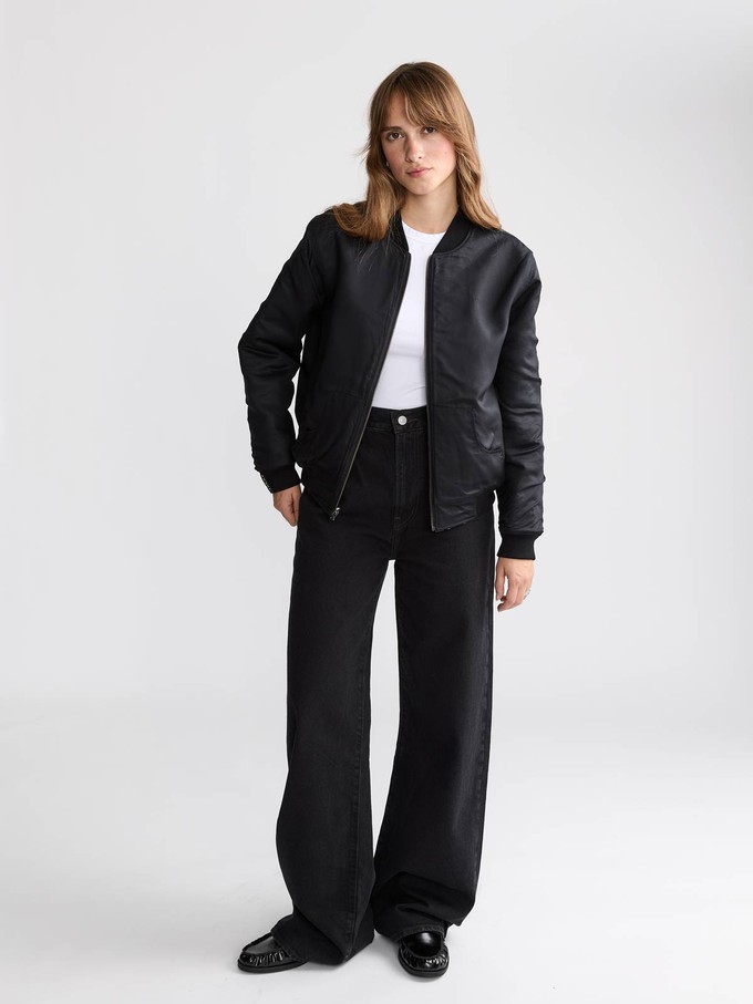 Berta Wendejacke Palm/Black from Yahmo