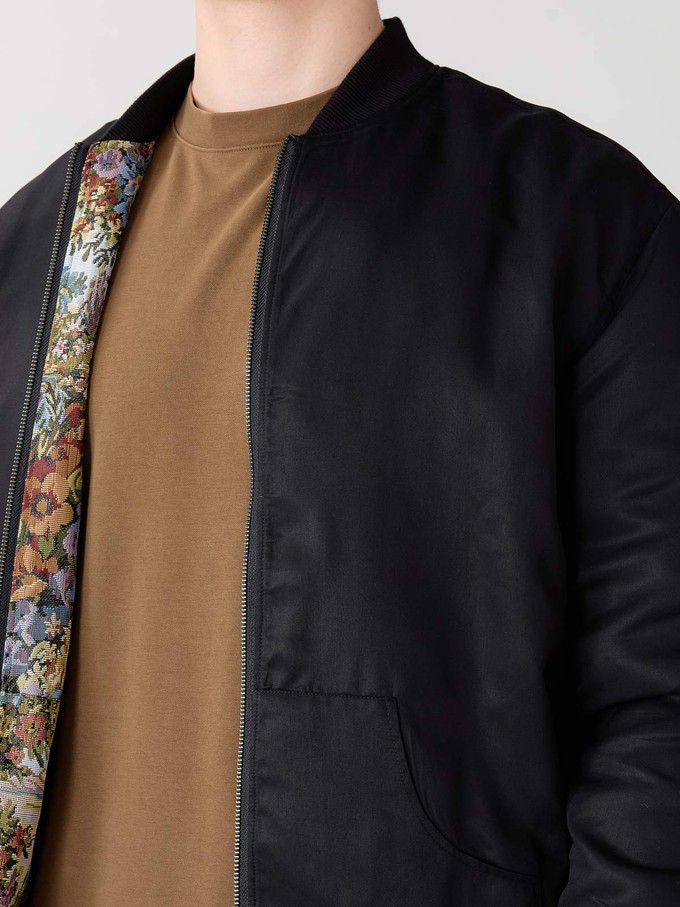 Siggi Wendejacke bouquet/black from Yahmo