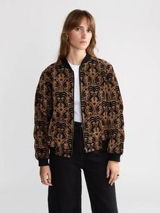 Berta Wendejacke Palm/Black via Yahmo