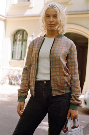 Elsa Wendejacke atlas/teal from Yahmo