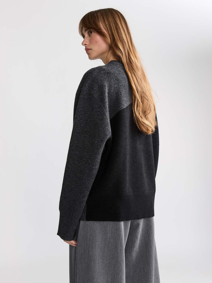 Lani Oversized Strickpullover Swan from Yahmo