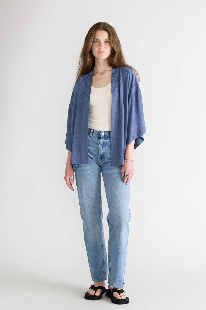 Gerda Kimono zen indigo from Yahmo