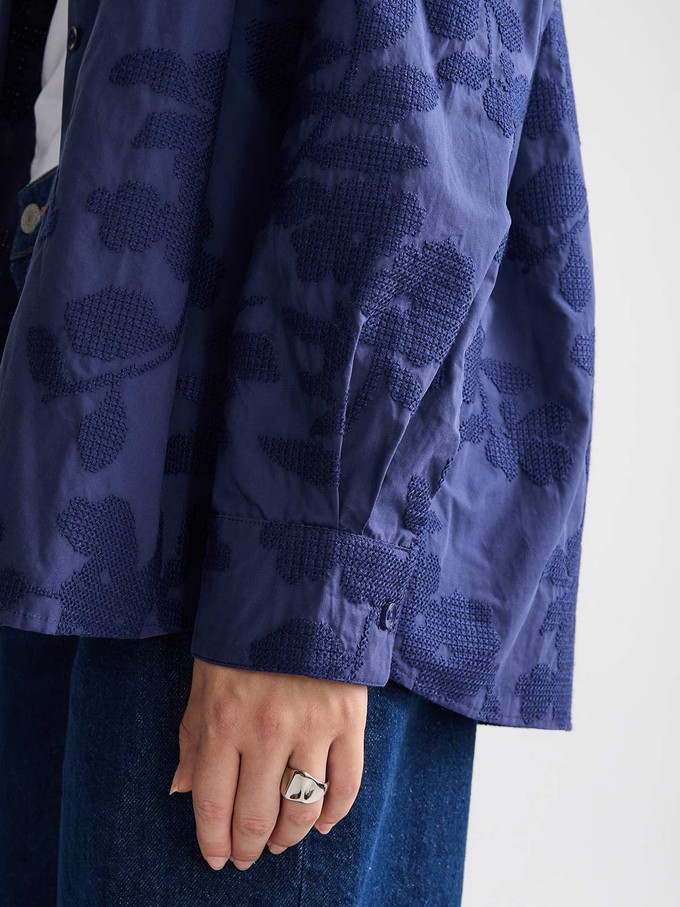 Mona Hemd Cobalt from Yahmo