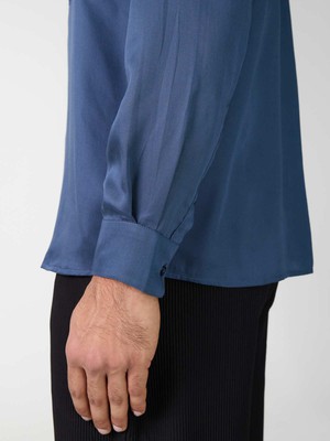 Hans Hemd blau from Yahmo
