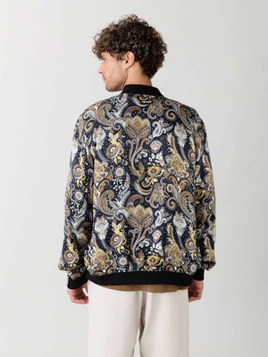 Laslo Wendejacke bird/navy from Yahmo