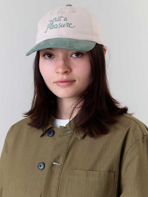 Otti Bestickte Workwear Jacke oliv from Yahmo