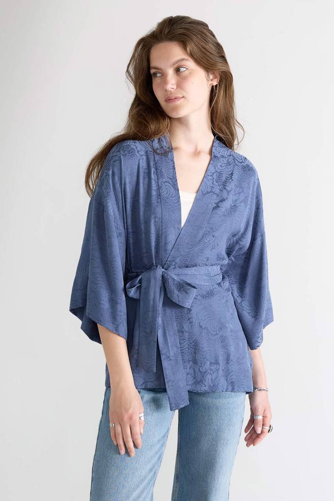 Gerda Kimono zen indigo from Yahmo